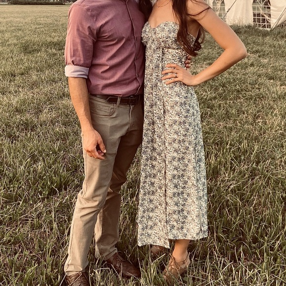 Lulu’s Midi Floral Dress - Picture 2 of 6